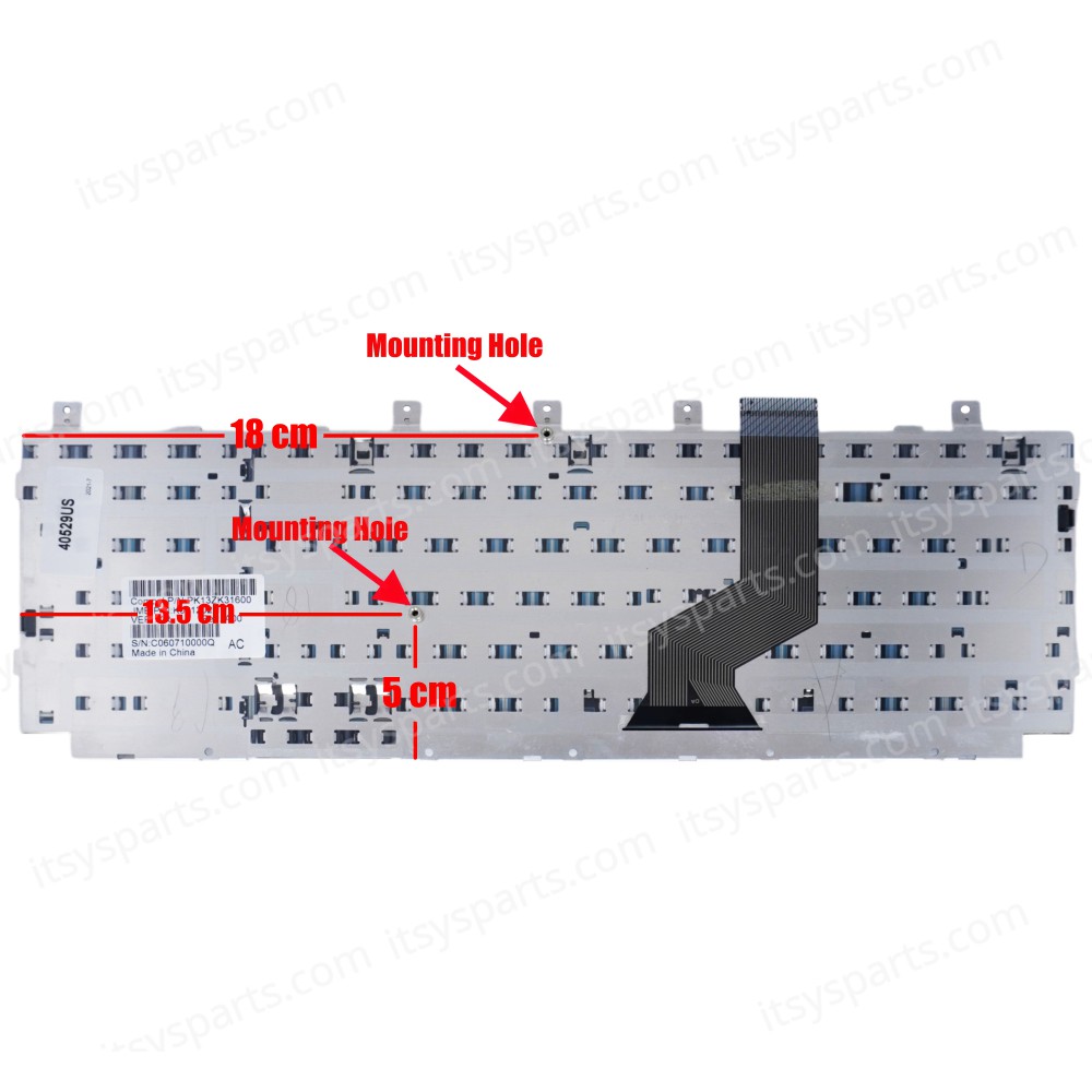Laptop Keyboard for keyboard HP Pavilion DV8000 series 403809-001 MP-04513US-6982 PK13ZK31000 PK13ZK30100 PK13ZK31200 K031202I1 AEDB3STU012 PK13ZK31600  (SKU.40529US)