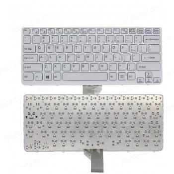 Keyboard Laptop Keyboard Sony Vaio SVE14 SVE14A SVE14A1C5E SVE14A1S1E SVE14A2M1E SVE14 SVE141 SVE14A SVE1413 SVE1412 VPC-E E13 E14 9Z.N6BBF.T0L NSK-SDTBF 0L 149117311US 9Z.N6BBF.T01 (Ref.40322US)