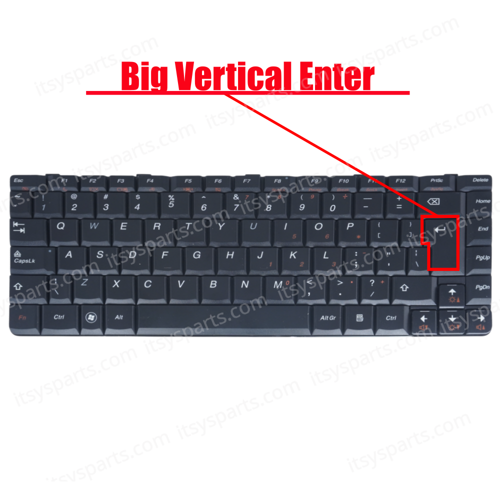 Laptop Keyboard for Lenovo Ideapad U350 U350A AELL1U00110 AELL1B00120 AELL1400120 MP-08G73US-6861 US Black ( SKU.40536US )
