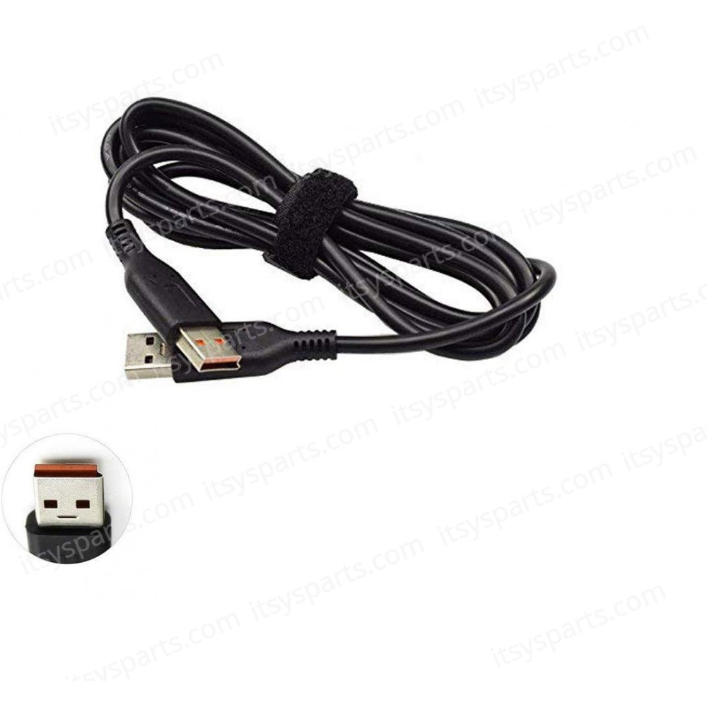 Cable-Cable Usb Charger for Lenovo Yoga 3 Pro, Yoga 3 Pro-1370 (For Core i3, i5) Yoga 3 11, Yoga 3-1170 (For Core i3, i5, i7) Yoga 3 14, Yoga 3-1470 (For Core i3) (Code 1-DCCRD015)