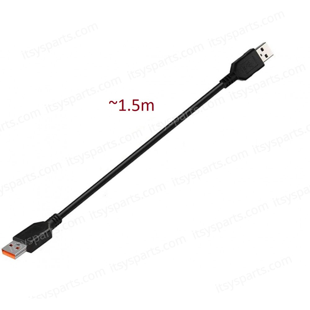 Cable-Cable Usb Charger for Lenovo Yoga 3 Pro, Yoga 3 Pro-1370 (For Core i3, i5) Yoga 3 11, Yoga 3-1170 (For Core i3, i5, i7) Yoga 3 14, Yoga 3-1470 (For Core i3) (Code 1-DCCRD015)
