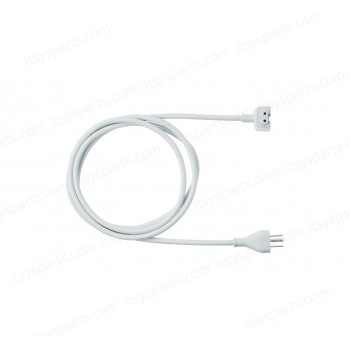 Apple Power Adapter Power Cable Extension Cable Apple Macbook Magsafe Power Cable Lead - US -1.8m White(Ref. 1-APL0051US)