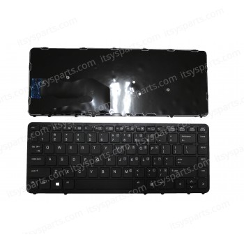 Keyboard Laptop HP EliteBook 840 G1 G2 / 850 G1 G2 / HP ZBook 14 736654-151 731179-151 NSK-CP2BV 9Z.N9JBV.20L 6037B008562 736654-001 731179-001 6037B0085602 (Ref.40363USNOPOINTER)