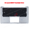Laptop Keyboard Apple MacBook Air 13 A1466 2013-2017 661-7480 Top Case Laptop Keyboard (40543USTOPCASE)