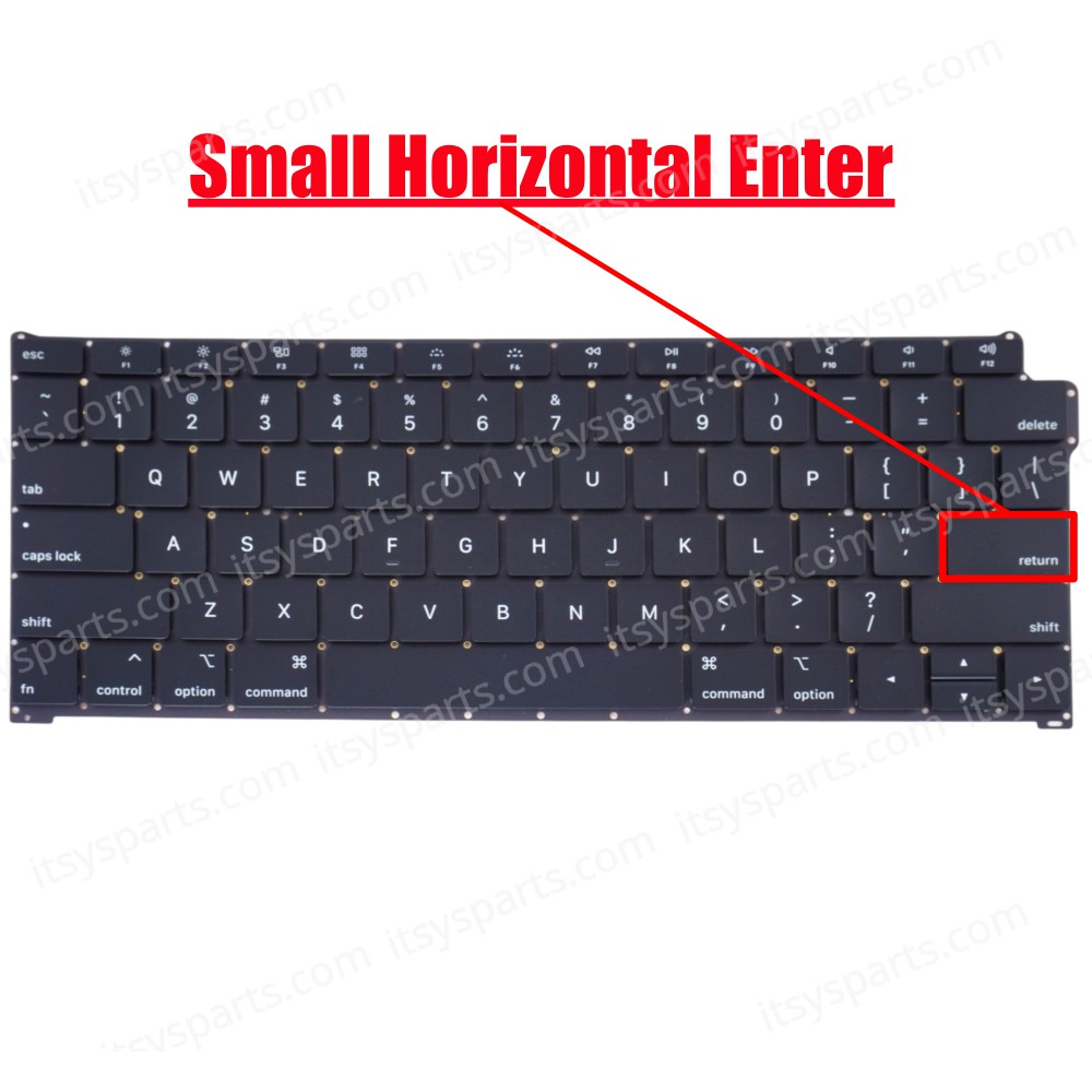 Laptop Keyboard - Keyboard for Laptop MacBook Air A1932 late 2018 (EMC 3184) MRE82LL/A (Ref. 40547US)