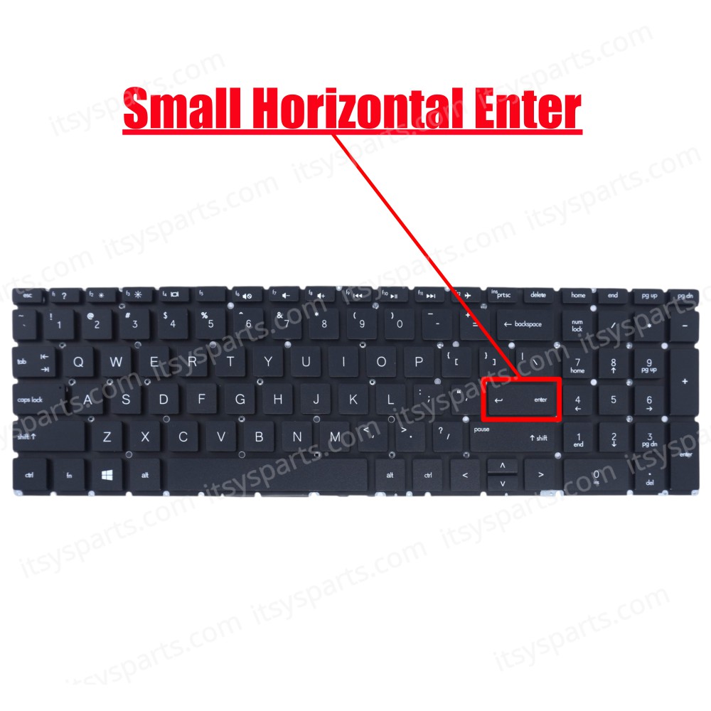 Keyboard - Laptop Keyboard for HP 15-db1003nv - Product Number : 6HV41EA L14613-151 L13318-151 L57593-001 L57596-001 US ( Code 40549USNOFRAME )