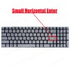 Laptop Keyboard - Keyboard for Asus N751 N751J N751JK N751JX N552VW N552VX N551J NSK-UPPBC 0L US Silver With Backlight (Ref. 40422USNOFRAMEBACKLIT)