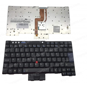 Keyboard-Keyboard Laptop IBM Lenovo Lenovo IBM Thinkpad X60 X61 42T3435 07T0EL 42T3467 137164-001 KS2-US 7260 (Ref.40553US)