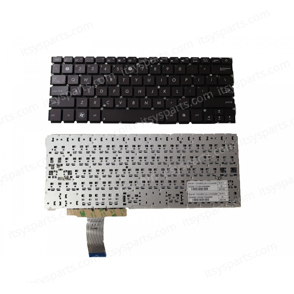 Laptop Keyboard - Keyboard for Asus ZenBook UX31 UX31A UX31LA UX31E BX31A BX31E UX31E-DH72 MP-11B16GB6698 MP-11B13US6528 9Z.N8JBC.50 PK130SQ425S NSK-UQ00U mp-11b16i06528 mp-11j1436085688m 0KNB0-3100US00 0KN0-LY1US02 (Ref.40449US)