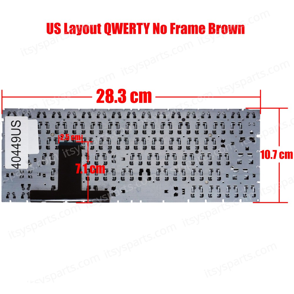 Laptop Keyboard - Keyboard for Asus ZenBook UX31 UX31A UX31LA UX31E BX31A BX31E UX31E-DH72 MP-11B16GB6698 MP-11B13US6528 9Z.N8JBC.50 PK130SQ425S NSK-UQ00U mp-11b16i06528 mp-11j1436085688m 0KNB0-3100US00 0KN0-LY1US02 (Ref.40449US)