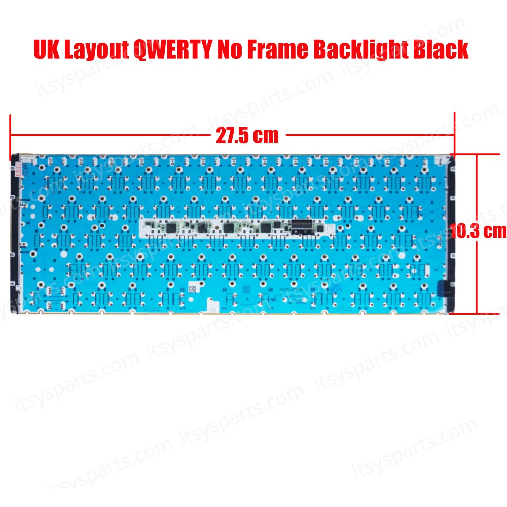 Laptop Keyboard for Apple Macbook Retina A1534 Early 2015 2016 2017 MF855LL/A MF865LL/A UK No Frame Backlight Black ( SKU.40393UKBACKLIT )