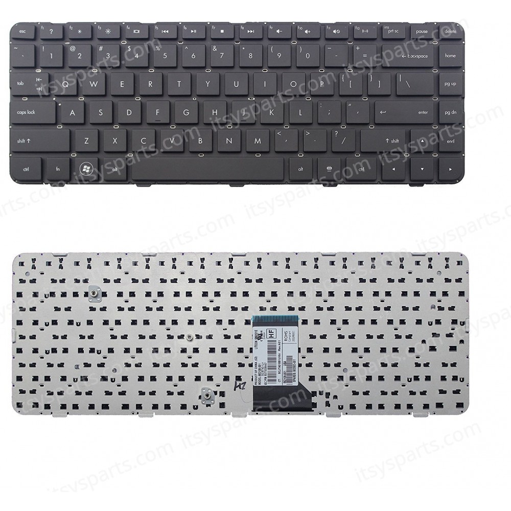 Keyboard Laptop Keyboard HP Pavilion dm4 dm4-1000 608222-001 US Black (Ref.40555USNOFRAME)