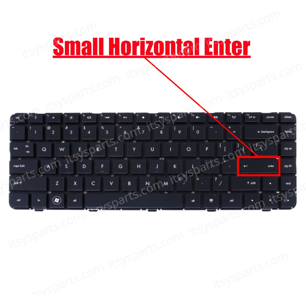 Keyboard Laptop Keyboard HP Pavilion dm4 dm4-1000 608222-001 US Black (Ref.40555USNOFRAME)