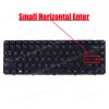 Keyboard Laptop Keyboard HP Pavilion dm4 dm4-1000 608222-001 US Black (Ref.40555USNOFRAME)