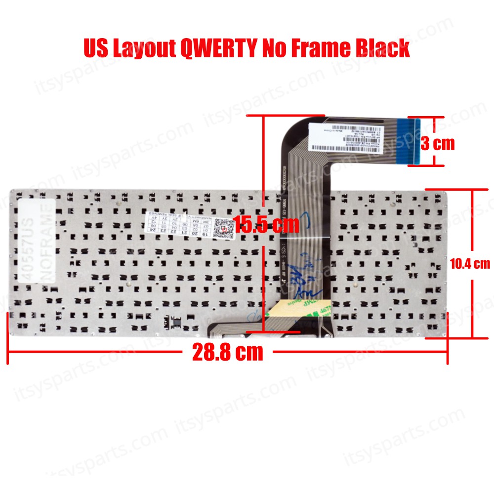 Keyboard-Keyboard Laptop For HP 14-V 14-V061TX 14V-048T v049tx 14-v050tx 14V-049TX 773713-201 (Ref.40557USNOFRAME)