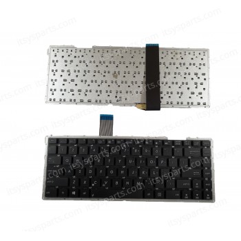 Keyboard-Keyboard Laptop For Asus X401 X401A X401U US keyboard black 13GN4O1AP030-1 (Ref.40558USNOFRAME)