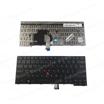 Keyboard Keyboard Laptop For IBM Lenovo ThinkPad E450 E450C E455 E460 E465 W450 SN20E66181 04X6181 US English 04X6101 9Z.NBJST.101 NSK-Z41ST01 PK130TR3A00 (Ref.40560US)