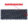 Keyboard - Keyboard Laptop DELL Inspiron 13 7386-2722 (Ref.40479GRNOFRAMEBACKLIT)
