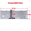 Keyboard Laptop Keyboard LG E500 / MSI A5000 A6000 CR500 CR500 CR600 CX500 CX600 GX620 US VERSION (Ref.40306US)