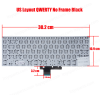 Laptop Keyboard - Keyboard for ASUS VivoBook S15 S510U A510U F510U S510UA S510UR S510UN X510U 0KN0-4129US00 (Ref.40568USNOFRAME)