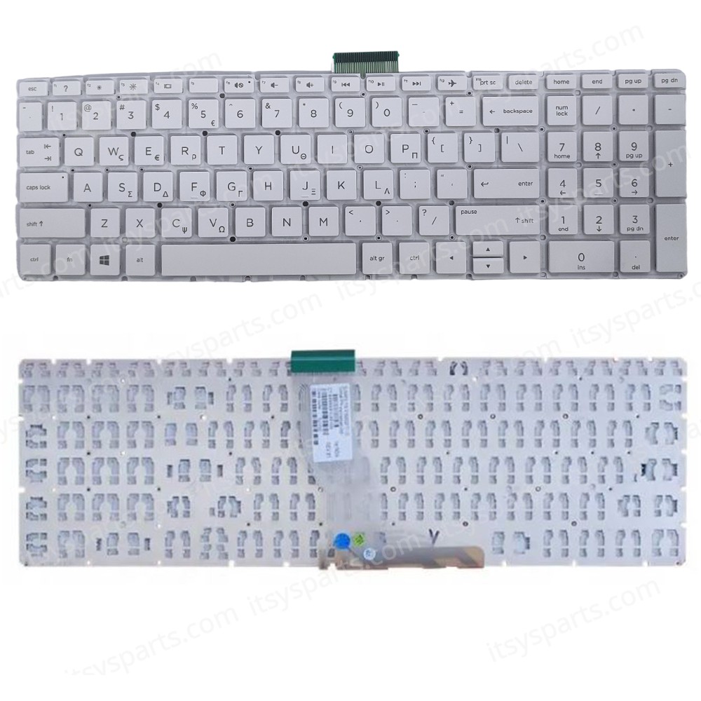 Laptop Keyboard HP 15-BS series HP 17-AK series HP 17-BS series HP 250 G6 255 G6 256 G6 Series V162602FS1 PK132045C00 (Ref.40478GRWHITENOFRAME)