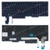 Keyboard-Keyboard Laptop Lenovo thinkpad E580 L580 L590 P52 P72 E590 E585 E595 01YP680 01YP640 01YP560 SN5372BL (Ref.40574US)