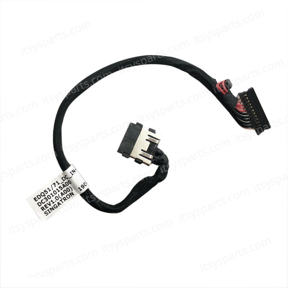  DC Power Jack for Dell Alienware M15 M17 R2 0J60G1 J60G1 DC301015A00 (code 1-3554)