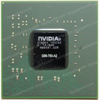 BGA IC Chip - NVIDIA G86-750-A2 G86750A2 G86 750 A2 chip for laptop - Integrated Laptop Chip (Code 1-CHIP0003)