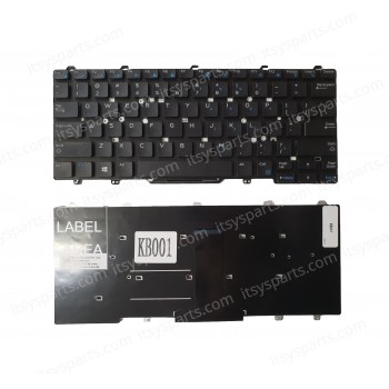 Keyboard-Keyboard Laptop DELL Latitude 5480 5488 7480 7490 Keyboard 20HG2 , 020HG2 (Code 40575USNOFRAME)