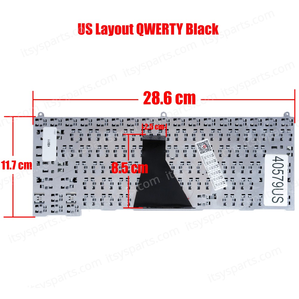 Keyboard Laptop Sony Vaio VGN-BZ Series Keyboard 1-480-873-11 AETW1E00010 (Ref.40579US)