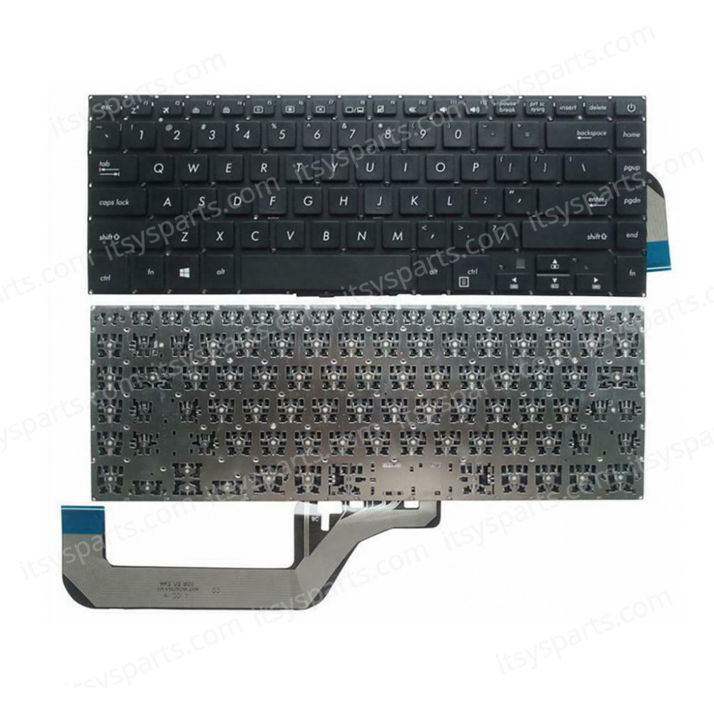 Keyboard-Keyboard Laptop Asus VivoBook 15 X505BA X505BA X505 X505BP NSK-WK2SQ0T 0KNB0-4129TU00 (Ref.40580US)
