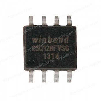 BIOS IC Chip - Winbond W25Q128FVSG , W25Q128, 128Mbit SOP-8 chip for laptop - Integrated Laptop Chip (Code 1-CHIP0137)