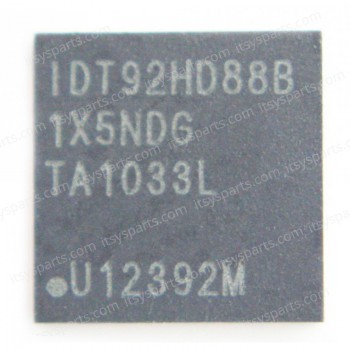Controller IC Chip - IDT92HD88B, IDT92HD888, IDT92HD88B1X5NDG, IDT92HD8881X5NDG QFN-40 chip for laptop - Integrated Laptop Chip (Code 1-CHIP0146)