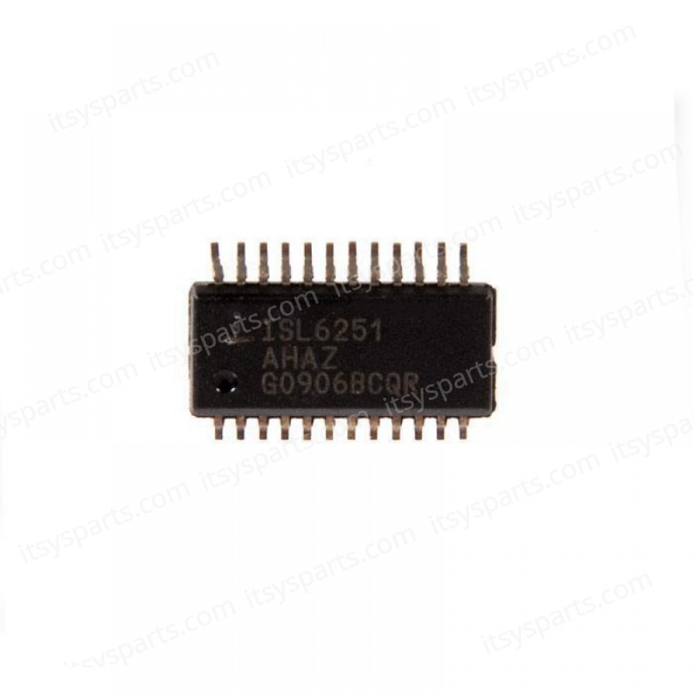 Controller IC Chip - Intersil ISL6251 AHAZ, ISL6251AHAZ SOP-24 chip for laptop - Integrated Laptop Chip (Code 1-CHIP0149)