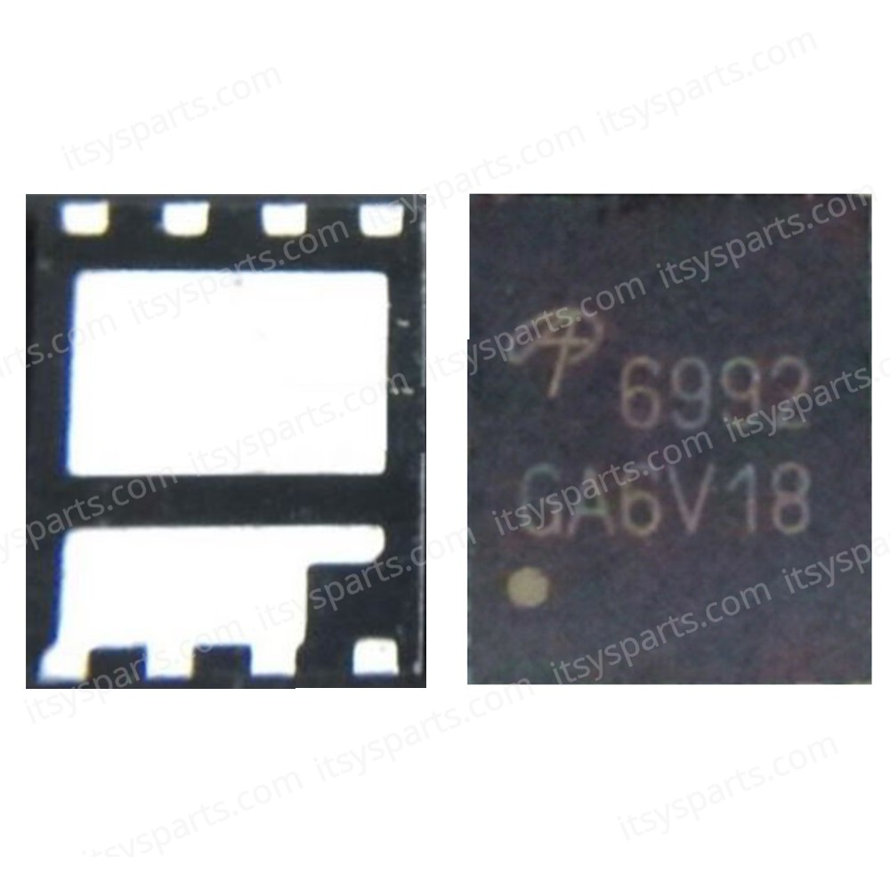 Controller IC Chip - 30V Dual Asymmetric N-Channel MOSFET AON6992 AO6992 6992 QFN8 chip for laptop - Integrated Laptop Chip (Code 1-CHIP0153)