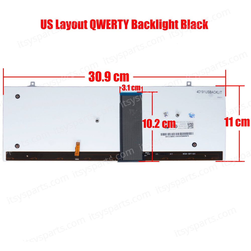 Laptop Keyboard Dell Studio Dell Studio Studio XPS 13 16 1340 1360 1640 1645 1647 PP17S PP35L NSK-DF101 0P415D 0R266D 0R270D 9J.N0W82.101 9J.N0W82.10E 9J.N0W82.10E 9J.N0W82.10F 9J.N0W82.10G 9J.N0W82.10R 9J.N0W82.10R 9J.N0W82.10T 9J.N0W82.10U(Ref.40191USBA