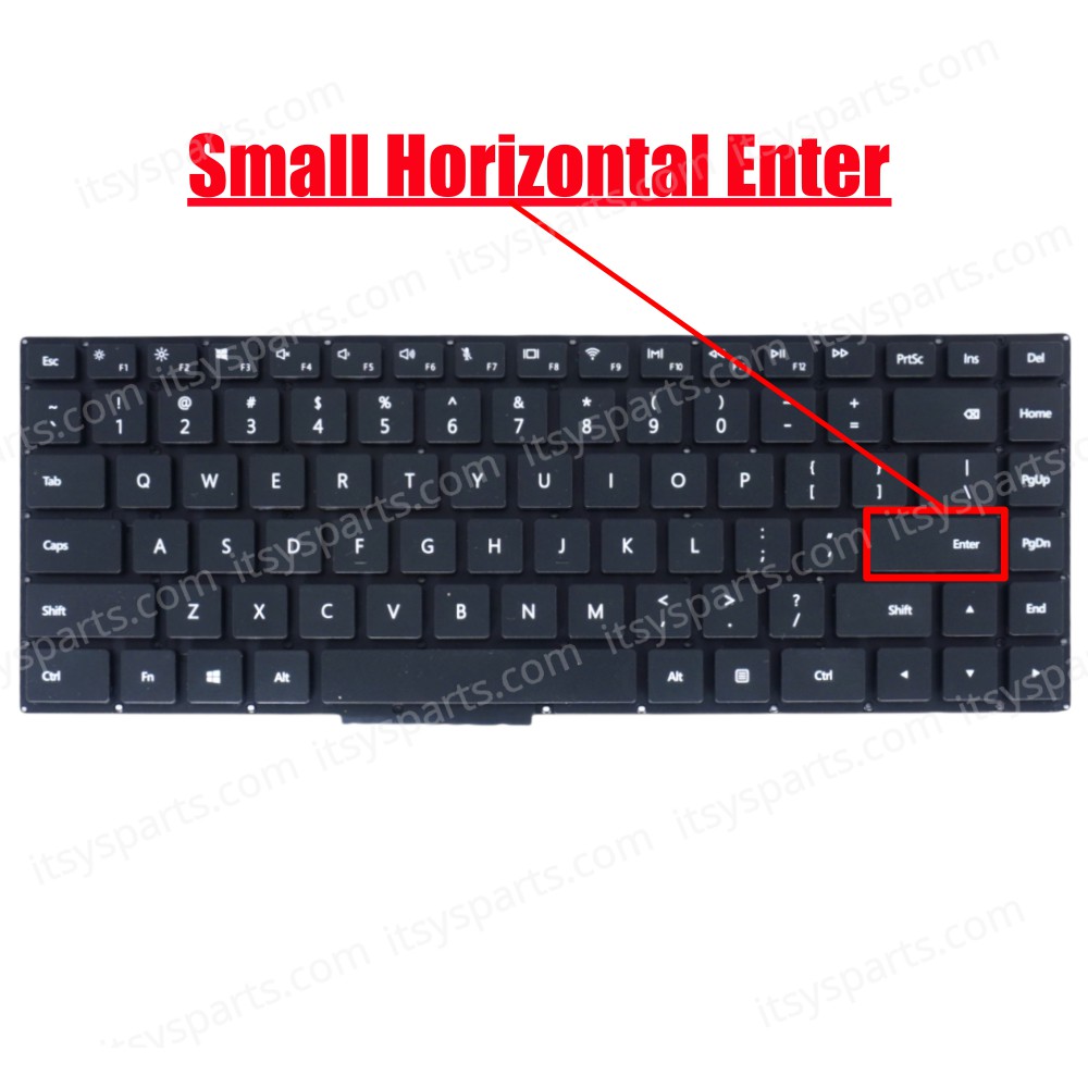 Laptop Keyboard for Huawei MateBook D MRC-W60 MRC-W50 PL-W09 PL-W29 PLW19 ( SKU.40582USNOFRAME )