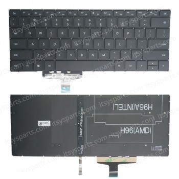 Laptop Keyboard for HUAWEI MateBook 92LA0BLG3B, APIAEH96U00010, NSK-350BQ, 9Z. NEWBQ.001 HN-W19R Product Code: KB289US 2H-BCBTQH80111 (Ref.40583USNOFRBL)