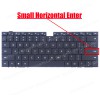 Laptop Keyboard for Huawei MateBook X Pro MACH-W19 MACH-W29 HQZ1011527000 9Z.NEXBN.001 02452533 NSK-360BN US No Frame Backlight Black ( SUK.40585USNOFRBL )