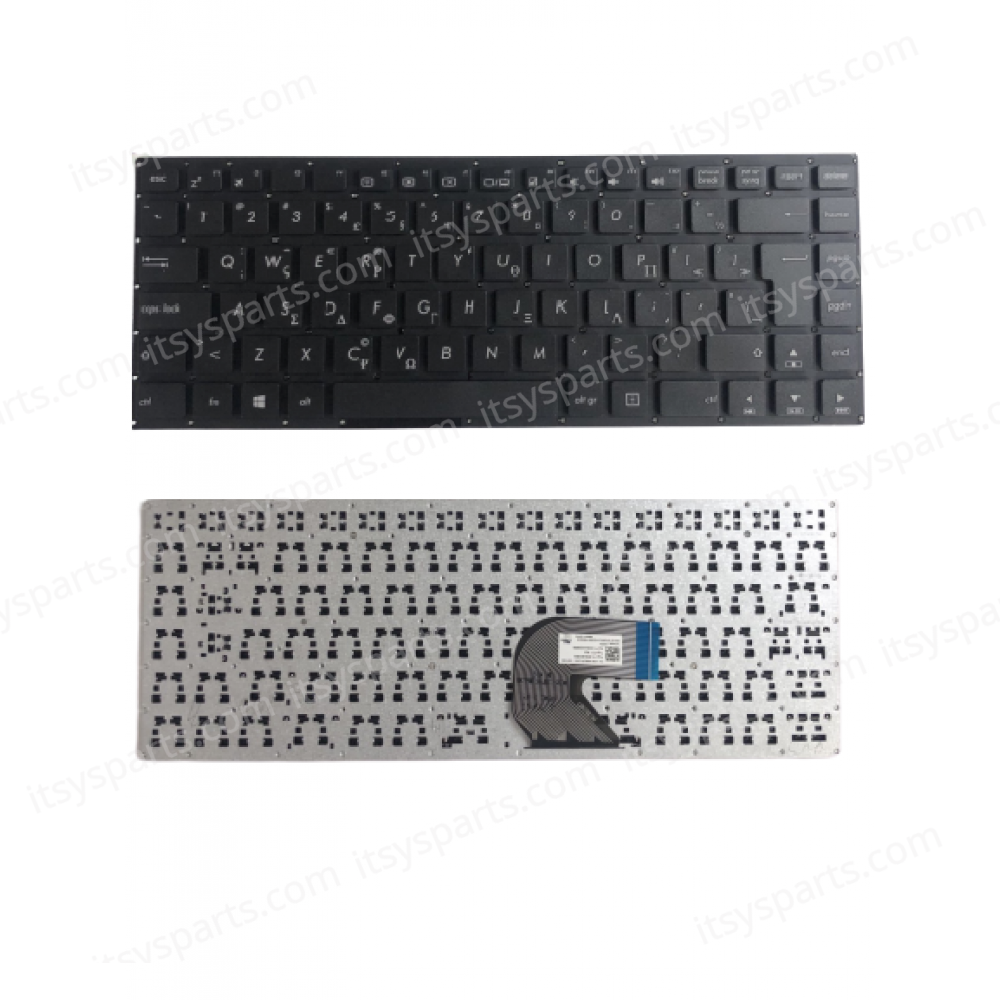 Laptop Keyboard for For ASUS VIVOBOOK E403 E403S E403SA E403N E403NA 0KNL0-4122UK00 NSK-UV6SU 0KN0-SE1GR32 0KNL0-4103GR00 WITHOUT frame (SKU.40586GRNOFRAME)