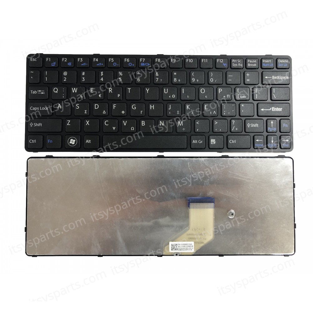 Laptop Keyboard Sony SVE11 SVE 11 149036541 149036961ES 149037421EN SVE1111M1RP SVE1111M1RB SVE111111M1RW SVE1111M1E SVE1111M1E SVE1111M1E/B SVE111111M1E/P SVE111111M1E/P.G4 SVE1111M1E/W (Ref.40017GR)