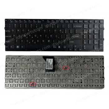 Greek Laptop Keyboard SONY VAIO keyboard VPC-CB28FJ/W VAIO VPC-CB29FJ/D VAIO VPC-CB29FJ/L VAIO VPC-CB29FJ/P VAIO VPC-CB29FJ/W VAIO VPC-CB2AFX/W VAIO VPC-CB2M0E VAIO VPC-CB2M1E VAIO VPC-CB2S1E VAIO VPC-CB2SFX/R VAIO VPC-CB32FDB (Code 40156GRNOFRAME)