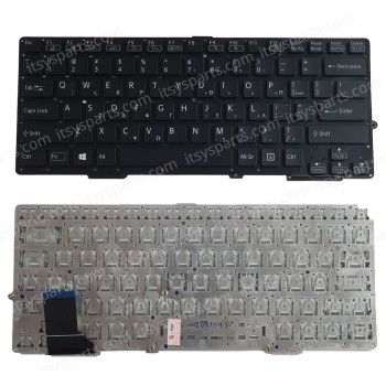 Keyboard Laptop - Keyboard for Laptop Sony SVS13 SVS13AA11M SVS13122CXP SVS13A1DGXB SVS13A1Z9E 149061411us 149014811us 9z.n6bbf.501 14901432usx 14901432GRX GREEK VERSION(Ref. 40409GR)