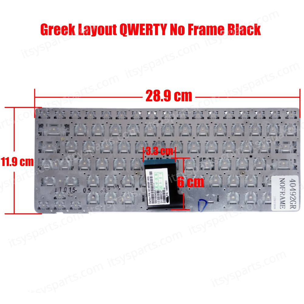Laptop Keyboard SONY VAIO VPC-CA Series 148954241 9Z.N6BBF.B0U pcg-61713m 148954251 VPC-CA1S1E/G GREEK VERSION Keyboard (Ref.40492GRNOFRAME)