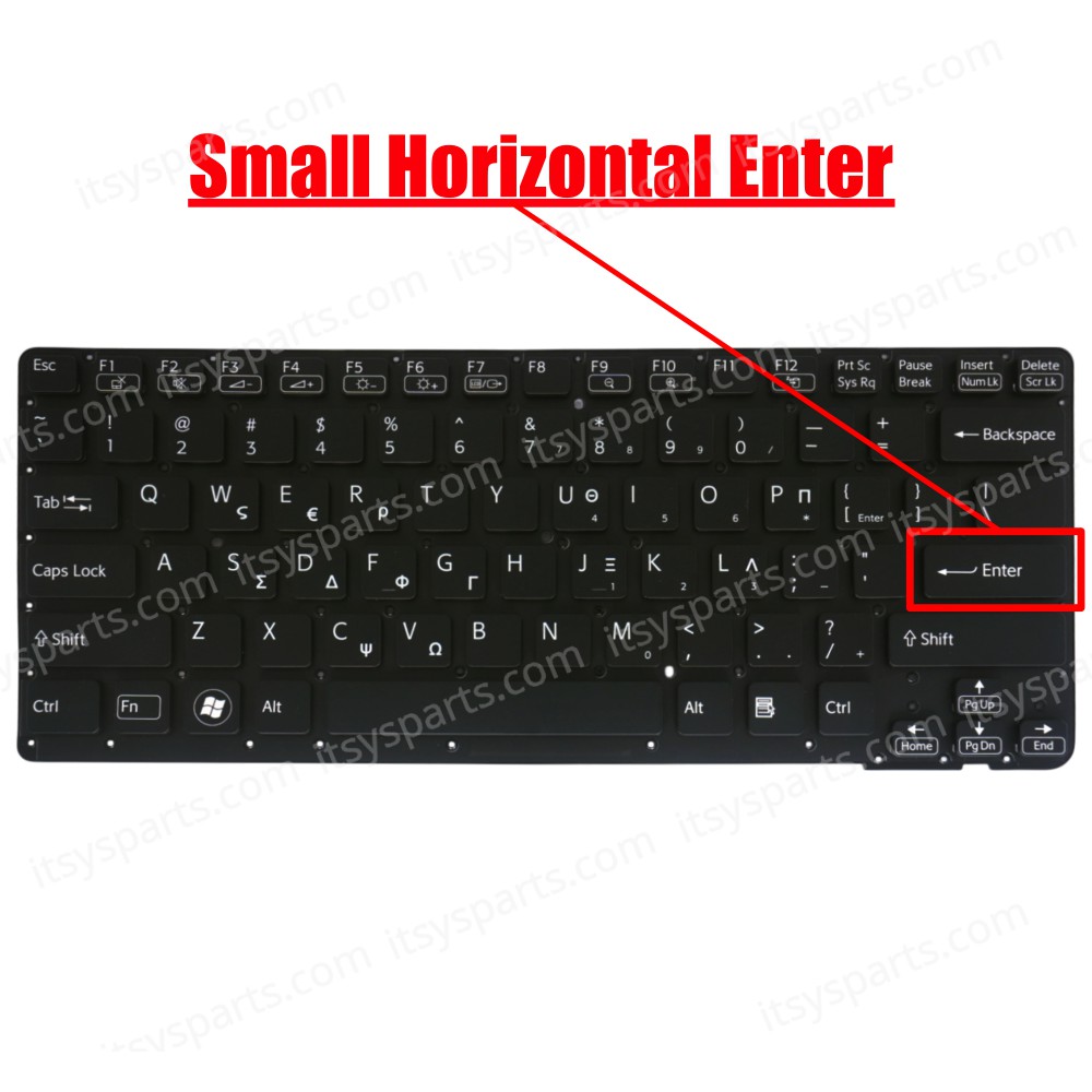 Laptop Keyboard SONY VAIO VPC-CA Series 148954241 9Z.N6BBF.B0U pcg-61713m 148954251 VPC-CA1S1E/G GREEK VERSION Keyboard (Ref.40492GRNOFRAME)