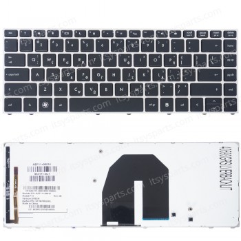 Keyboard Greek-Greek Laptop Keyboard HP ProBook 5330 5330M Series aef11d00010 650377-001 9z.n6tbq.00w bcbet3bm21n08z (Code 40593GRSILVERBACKLIT)