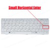 Keyboard Laptop Asus EEE PC 7 inch: 2G 4G 8G Surf 700 700X 701 701 701C 701SD 701SDX 702 703 EEE PC 9 inch: 900 900A 900HD 901 04GN022KUS00-1 MP-07C63US-528 V072462BS2 V072452AS1 04GN022KIT30 V072462BK2 US VERSION WHITE KEYBOARD(Ref.40181USWHITE)