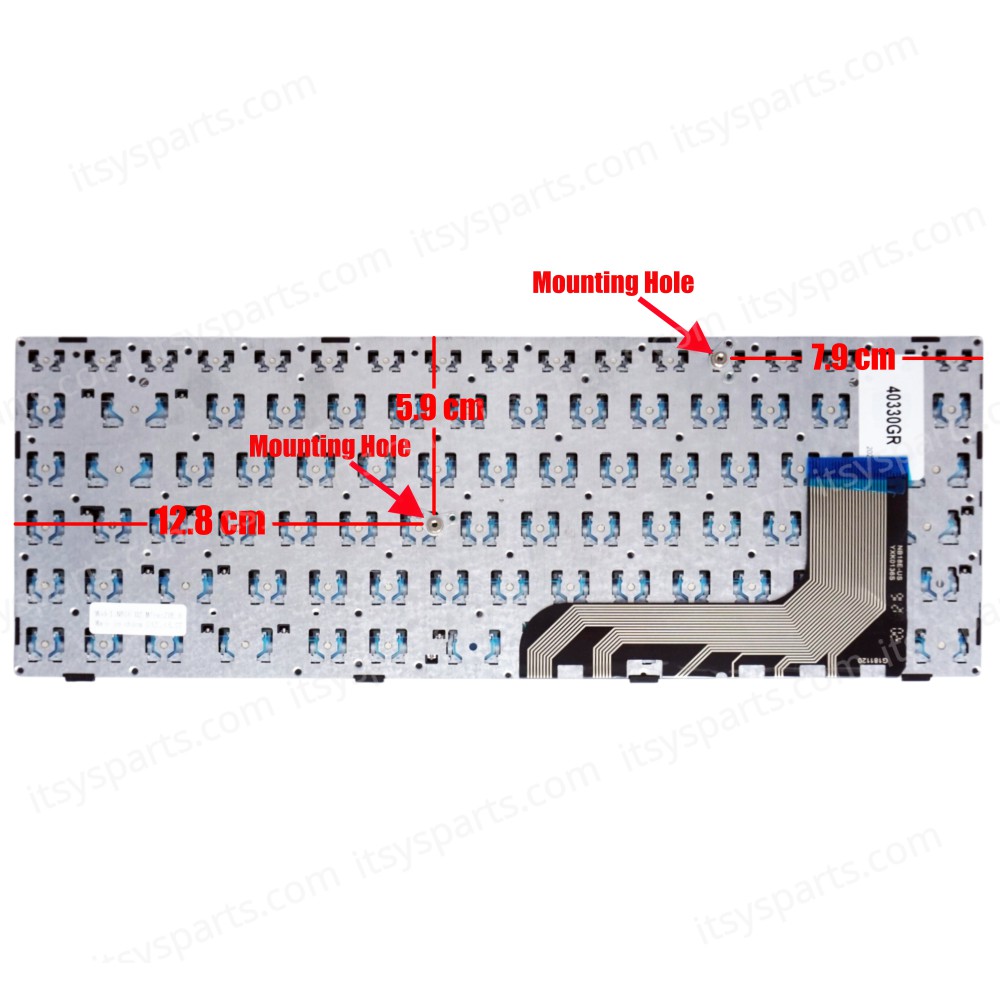 Keyboard Greek-Greek Laptop Keyboard Lenovo Ideapad ICE 5N20J30803 SA 5N20J30751 SW 5N20J30800 BU 5N20J30748 ● KB C CZ-SK 5N20J30722 JP 5N20J30777 FARSI 5N20J30719 AR-FR 5N20J30774 (Ref.40330GR)