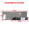 Greek Laptop Keyboard HP Split 13-M000 Split 13 X2 13-M (SKU.40599GRWHITE)