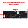 Keyboard Greek Keyboard Laptop HP Elitebook 850 g3 836623-001 836623-031 836623-041 836623-051 836623-061 836623-071 836623-081 836623-131 836623-141 836623-171 836623-201 836623-211 (Ref.40358GRGREYBACKLIT)